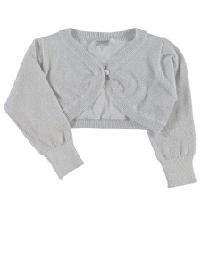 Bolero Nitpally mini vit m silverstänk