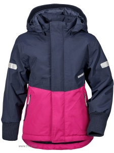 Didriksons Jacka Härje cerise/marinblå