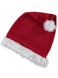 Tomteluva nitChristmas röd velour