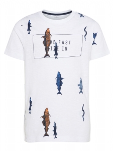 T-shirt IBRAHIM med fiskar EKO