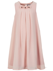 Creamie Klänning Rosa Chiffon