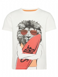 T-Shirt med Coolt Lejon EKO