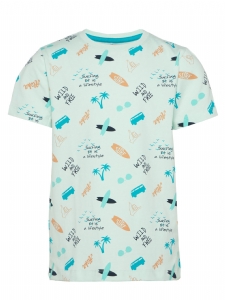 T-Shirt Craig med Surfprint EKO