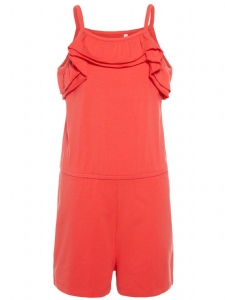 Strap Suit Pia / Shortsdräkt Röd EKO