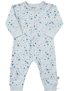 Pippi Pyjamas/Sparkdräkt Blå EKO