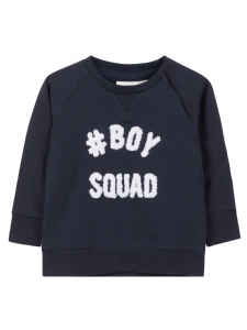 NBMNANOK SWEATSHIRT #BOY Blå EKO