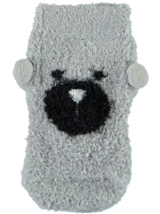 NBMOURO TERRY SOCK GRÅ NALLE