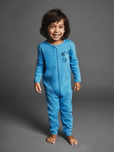 NMFNIGHTSUIT HELPYJAMAS ZIP 2-P BLÅ