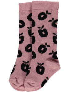 Småfolk Knästrumpor Rosa Äpplen