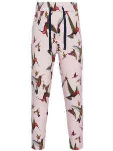 NMFKAROSE Rosa Byxa Fåglar Loose Fit EKO