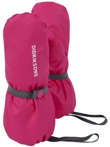 Didriksons Regnvante Pileglove Fodrad Cerise