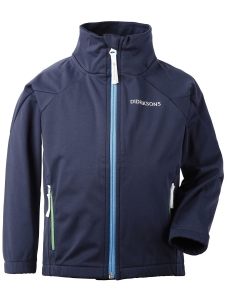 Didriksons Vinden Jacka Softshell Marin