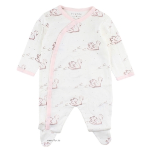 Fixoni Prematur Sparkdräkt / Pyjamas Svanar 44 cl