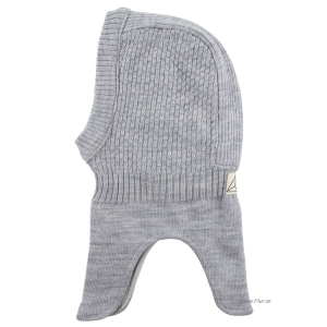 Hjälm / Balaclava 100% Wool - Grå